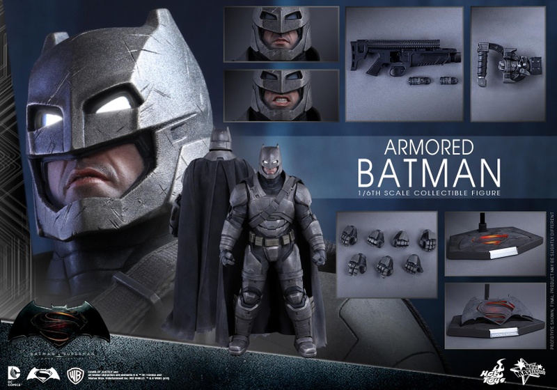 Illustration for article titled Hot Toys' Next Batman v Superman Collectable Is Armored and Awesome